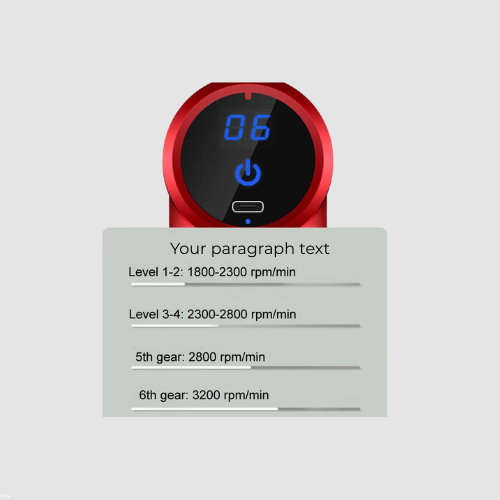 Wellness - Electric Shock Muscle Massage Gun