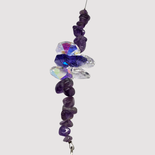 Amethyst Tree of Life Suncatcher
