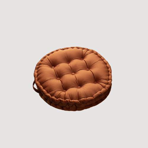Dutch Velvet Round Tatami Meditation Floor Cushions