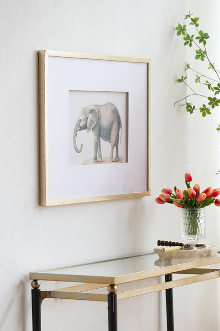 Decor - Elephant Print Frames - Set of 2