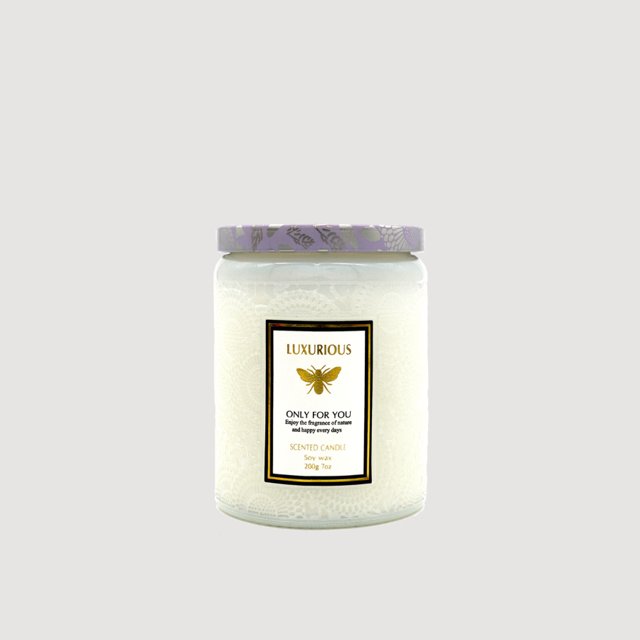 Faubourg Embossed Soy Scented Candle