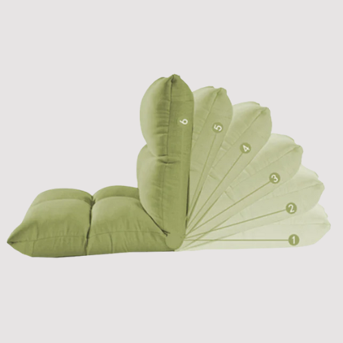 Adjustable Lounge Floor Chair – Yellow Green