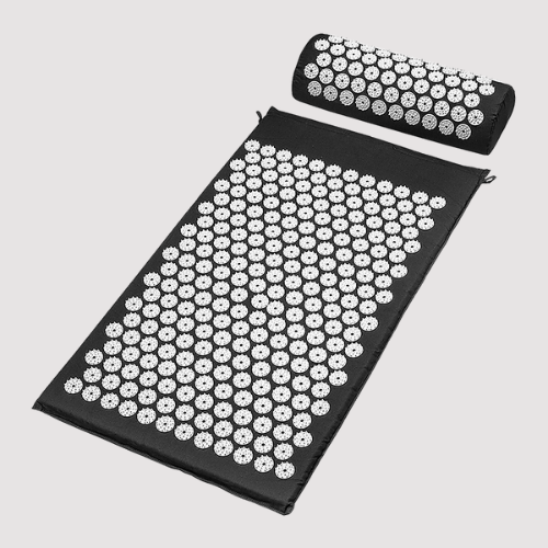 Yoga Acupressure Massage Mat & Pillow Set