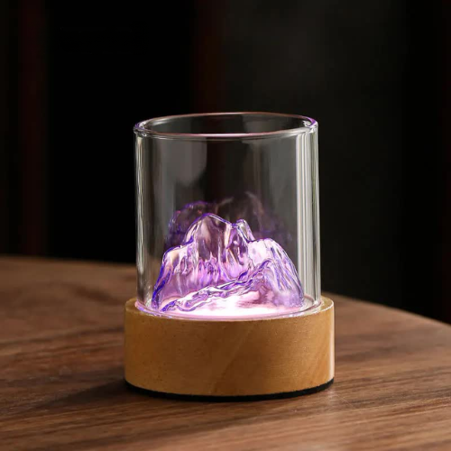 Glass Mountain Ambient Night Light