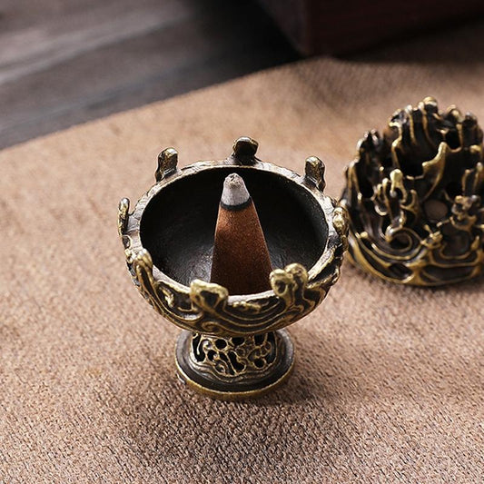 Vintage Copper Incense Burner