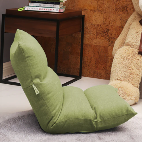 Adjustable Lounge Floor Chair – Yellow Green