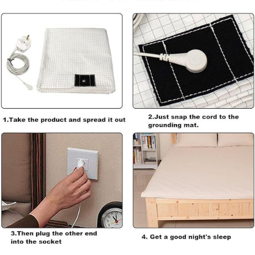 Wellness - Grounding Sheet Earthing Bed Mat (193 x 203cm)