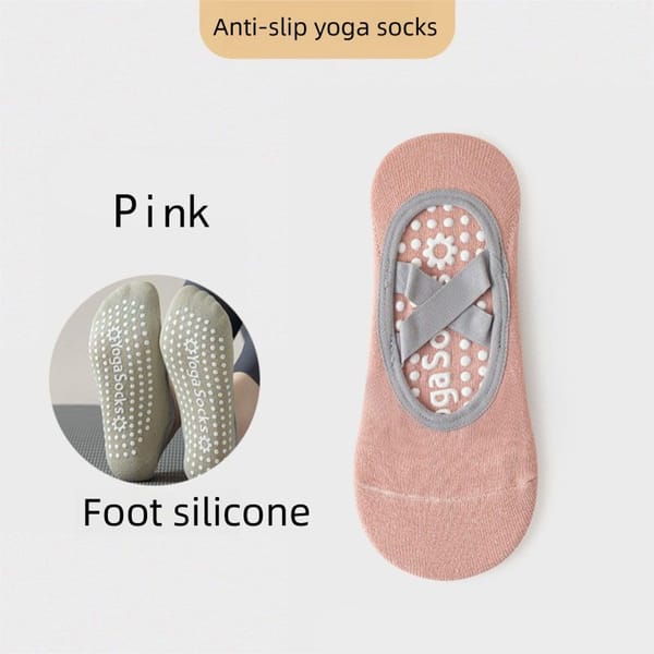 Wellness - Anti-Slip Yoga Socks – 3 Pack