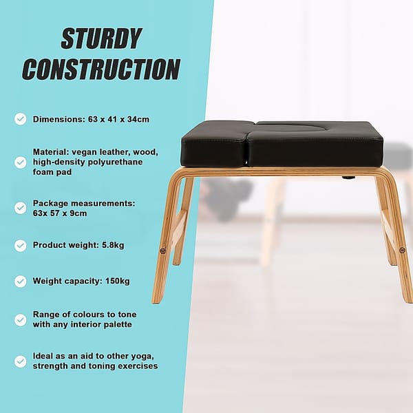 Wellness - Yoga Stool Inversion Multi-Purpose Chair For Headstands