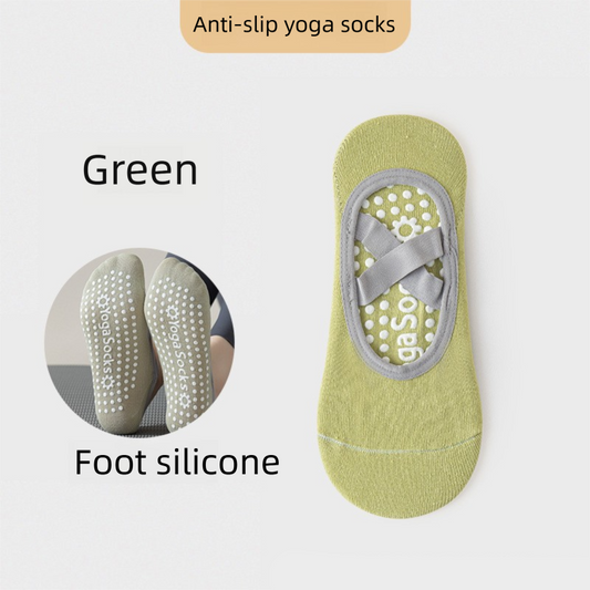Wellness - Anti-Slip Yoga Socks – 3 Pack