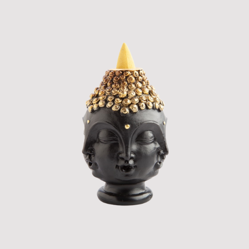 Four-Faced Buddha Backflow Incense Burner