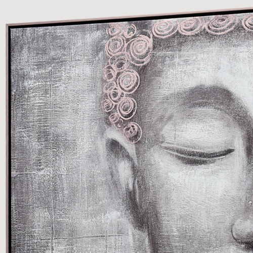 Ethereal Enlightenment Champagne Framed Canvas Wall Art - 120cm