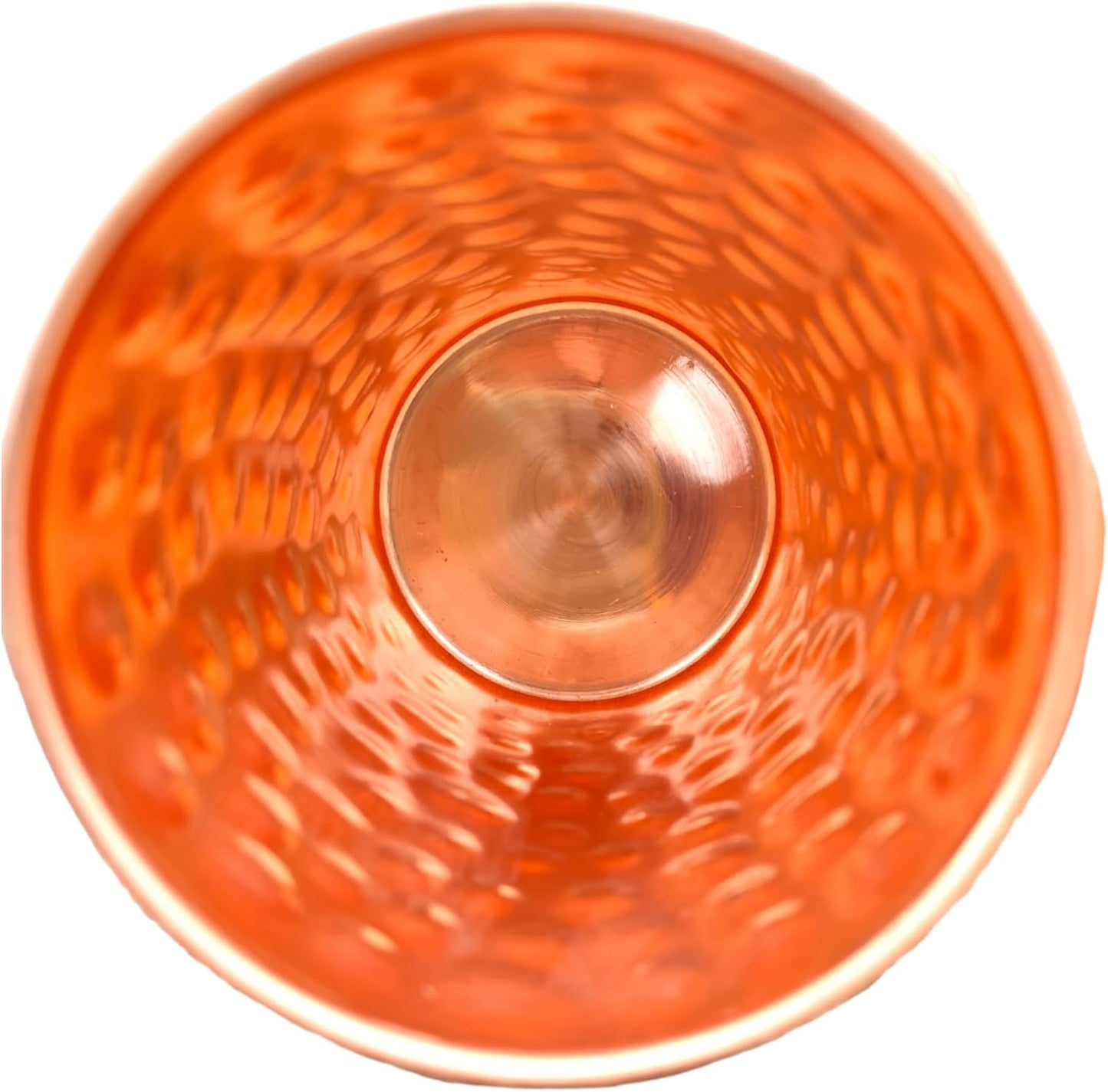 Wellness - Set of 2 Hammered Pure Copper Drinking Cups