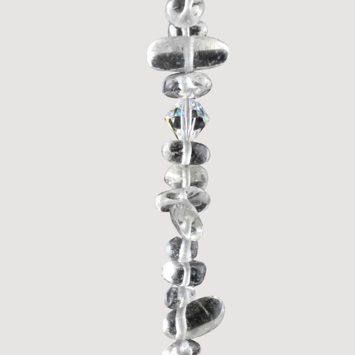 Clear Quartz Crystal Sphere Suncatcher
