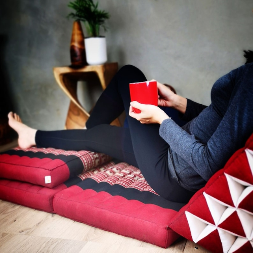Foldable Thai Zafu Meditation Cushion