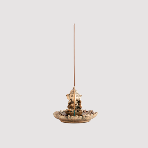 Lotus Ganesha Incense Burner