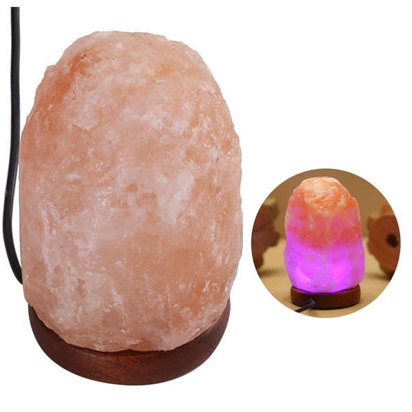 Decor - Natural Crystal Salt Lamp – Color Changing LED
