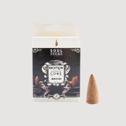Soul Sticks Meditation Incense Cones – 10 Pack